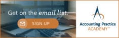 Accounting Practice Academy Email List Subscribe