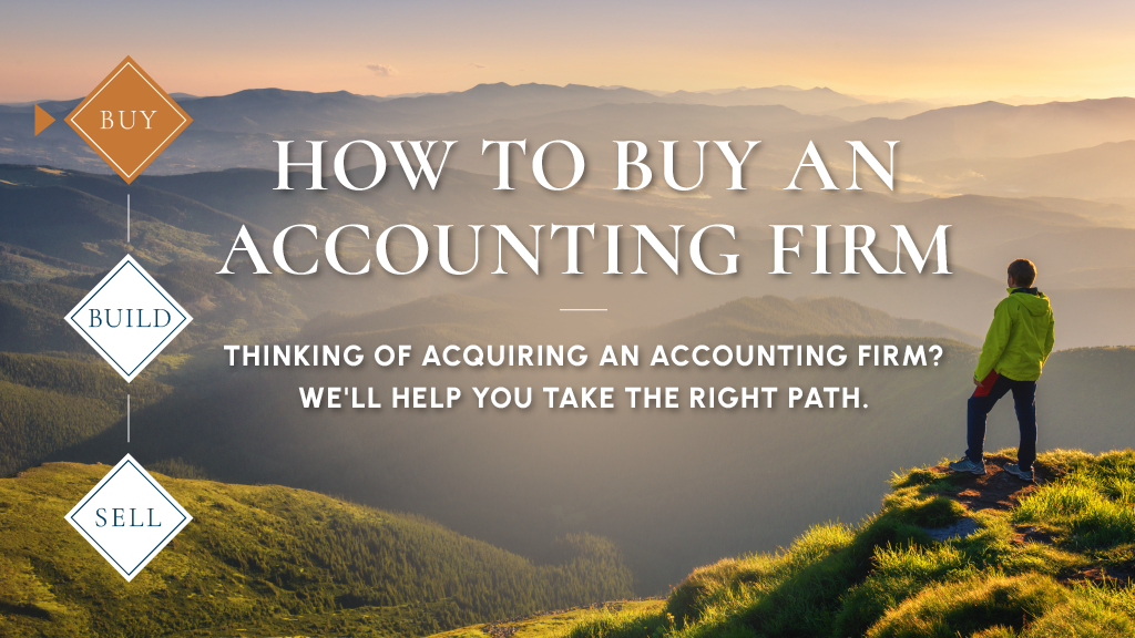 How to buy an accounting firm webinar